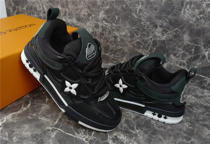 LOUIS VUITTON SKATE SNEAKER BLACK WHITE
