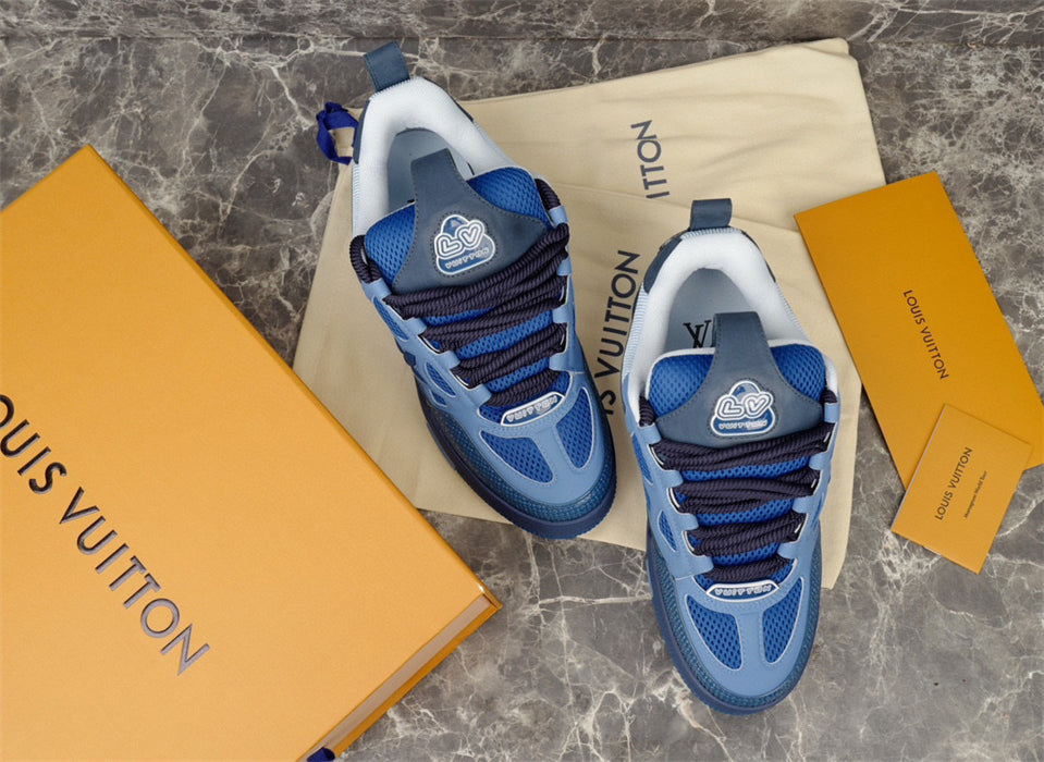 LOUIS VUITTON SKATE SNEAKER BLUE