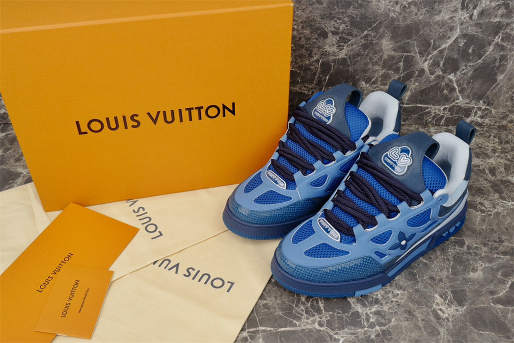 LOUIS VUITTON SKATE SNEAKER BLUE