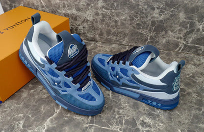 LOUIS VUITTON SKATE SNEAKER BLEU