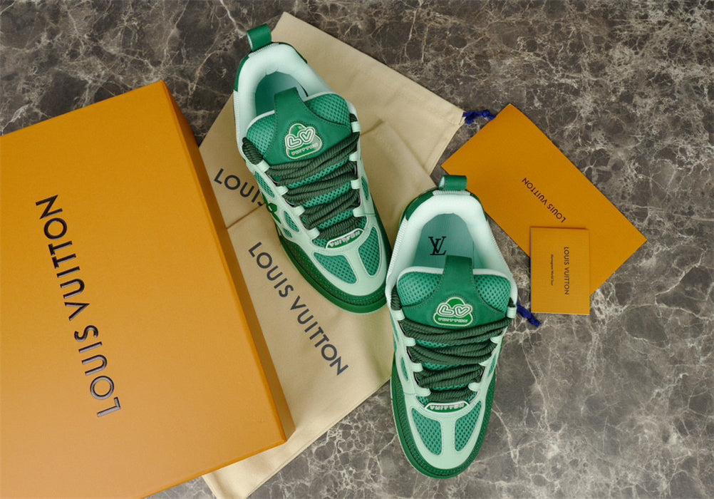 LOUIS VUITTON SKATE SNEAKER GREEN