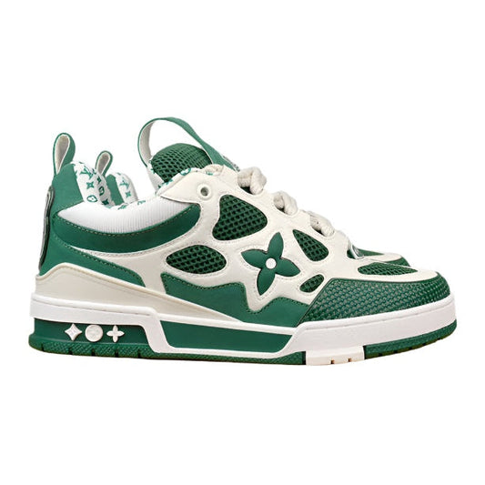 LOUIS VUITTON SKATE SNEAKER GREEN WHITE