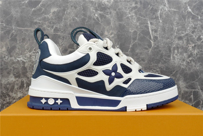 LOUIS VUITTON SKATE SNEAKER MARINE WHITE