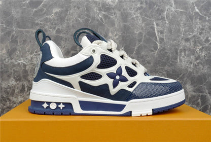 LOUIS VUITTON SKATE SNEAKER MARINE WHITE