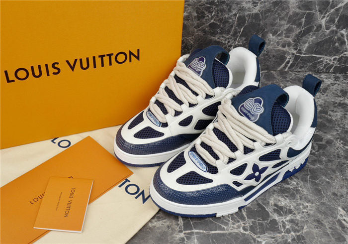 LOUIS VUITTON SKATE SNEAKER MARINE WHITE
