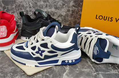LOUIS VUITTON SKATE SNEAKER MARINE WHITE
