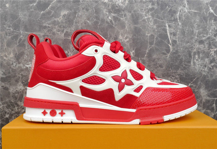 LOUIS VUITTON SKATE SNEAKER RED WHITE
