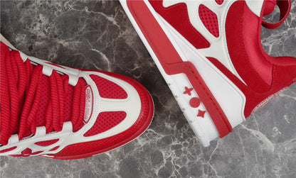 LOUIS VUITTON SKATE SNEAKER RED WHITE