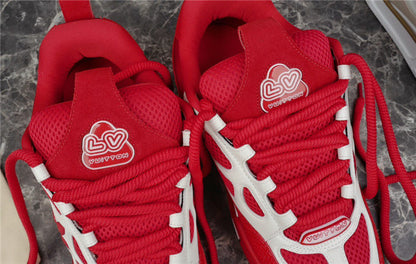 LOUIS VUITTON SKATE SNEAKER RED WHITE
