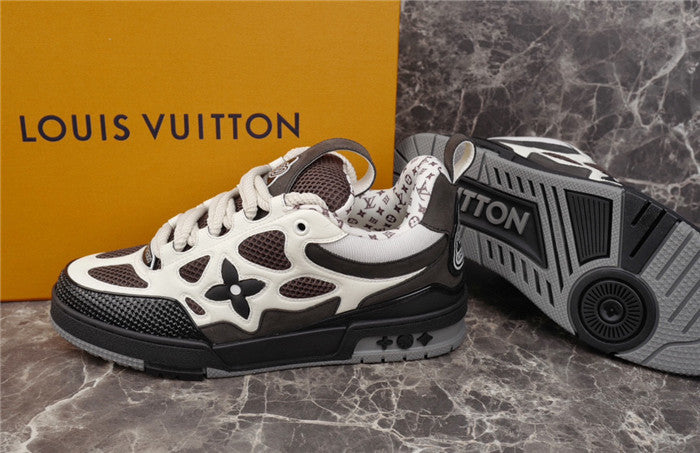 LOUIS VUITTON SKATE SNEAKER WHITE BLACK