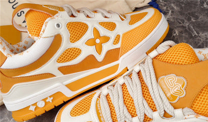 LOUIS VUITTON SKATE SNEAKER YELLOW WHITE