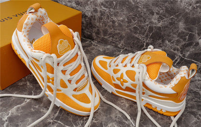 LOUIS VUITTON SKATE SNEAKER YELLOW WHITE