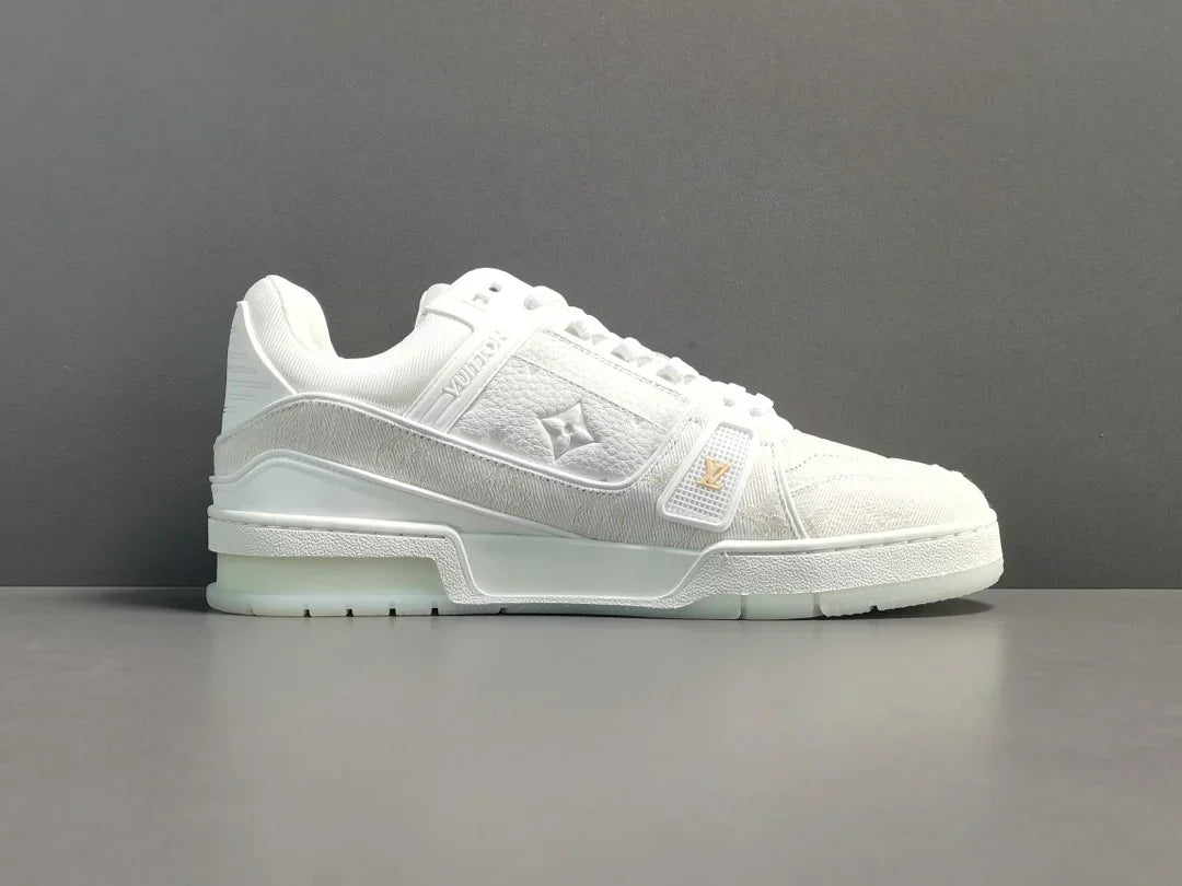 LOUIS VUITTON TRAINER SNEAKER BLANC