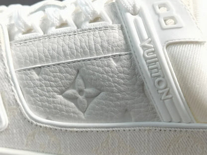 LOUIS VUITTON TRAINER SNEAKER BLANC