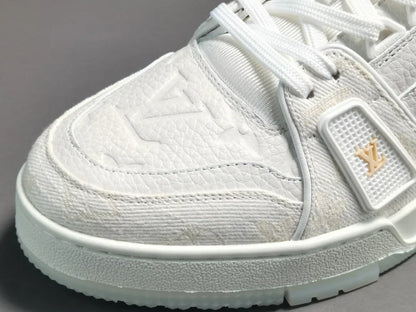 LOUIS VUITTON TRAINER SNEAKER BLANC