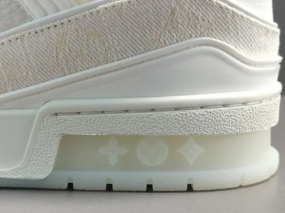 LOUIS VUITTON TRAINER SNEAKER BLANC