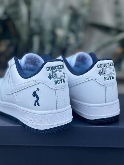 NIKE LIL YACHTY X NIKE AIR FORCE 1 ‘CONCRETE BOYS’ - Houdini