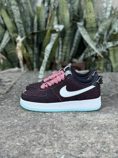 Nike Air Force 1 Low Black Pink Glow