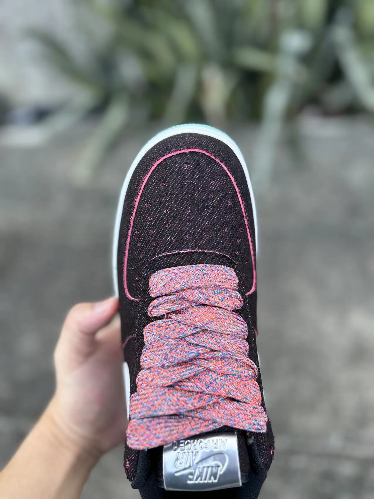 Nike Air Force 1 Low Black Pink Glow