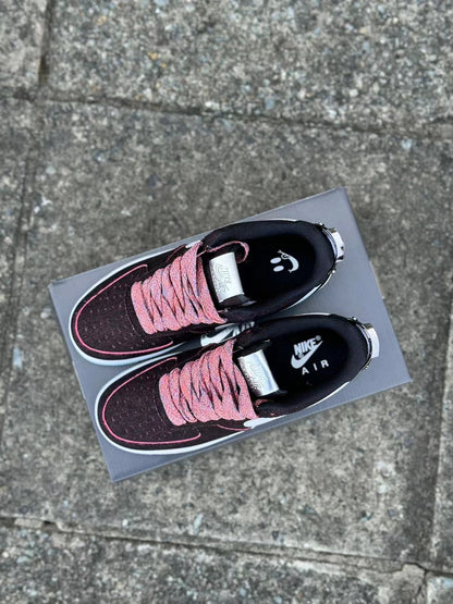 Nike Air Force 1 Low Black Pink Glow