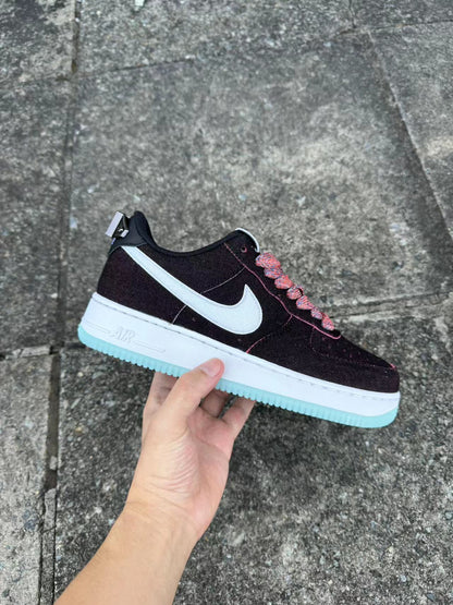Nike Air Force 1 Low Black Pink Glow