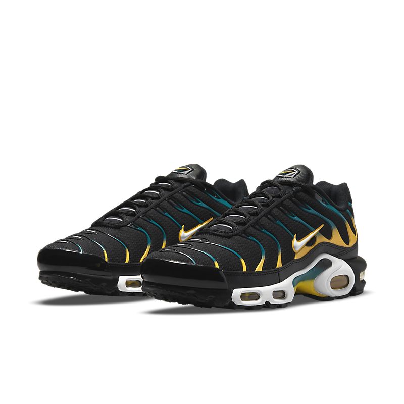 Nike Air Max Plus Black Teal Yellow