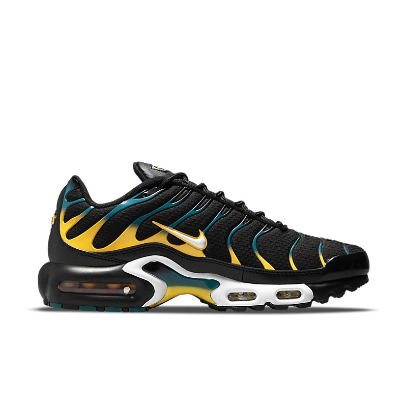 Nike Air Max Plus Black Teal Yellow