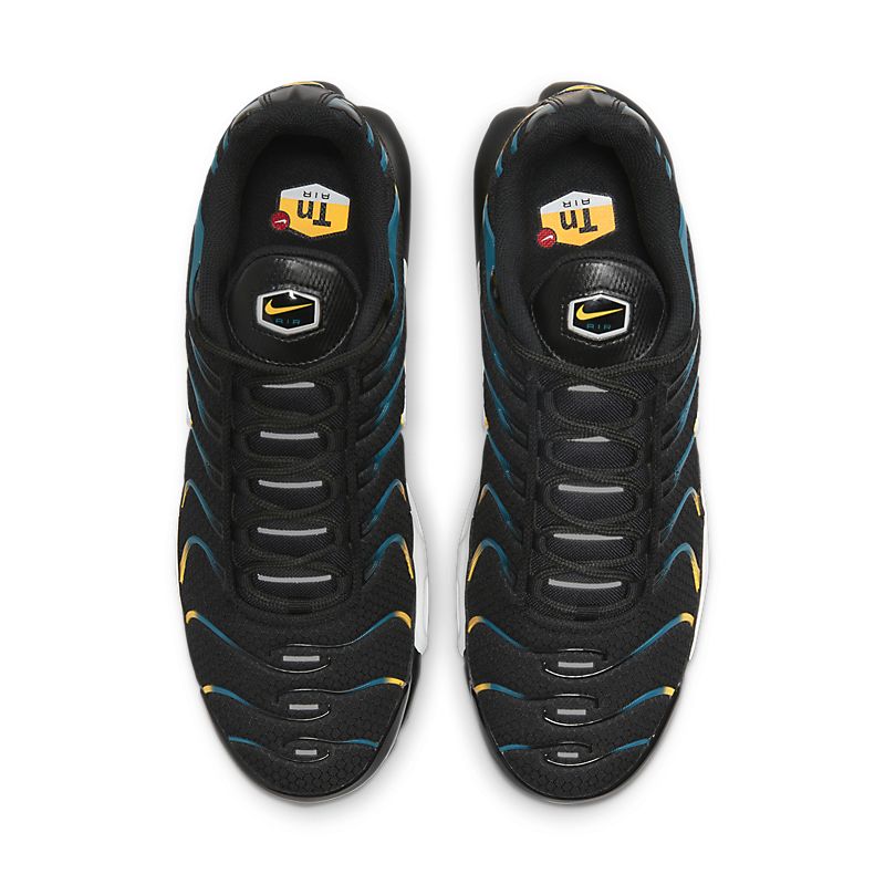 Nike Air Max Plus Black Teal Yellow