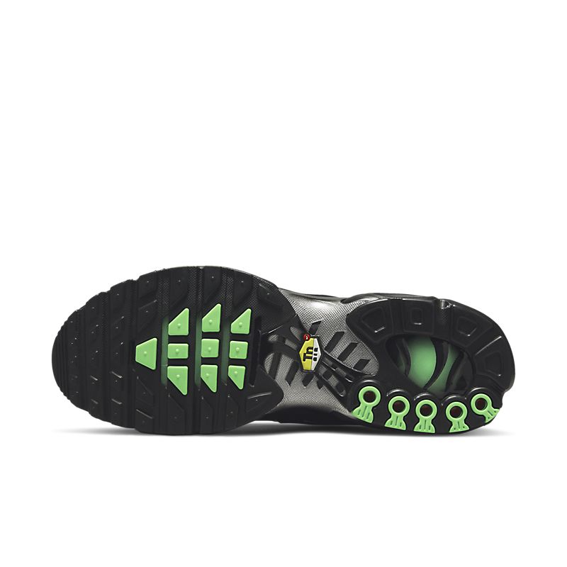 Nike Air Max Plus Noir Vert Strike Metallic Argenté