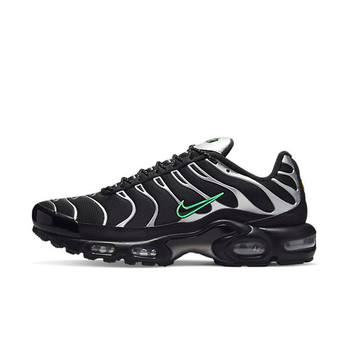 Nike Air Max Plus Noir Vert Strike Metallic Argenté