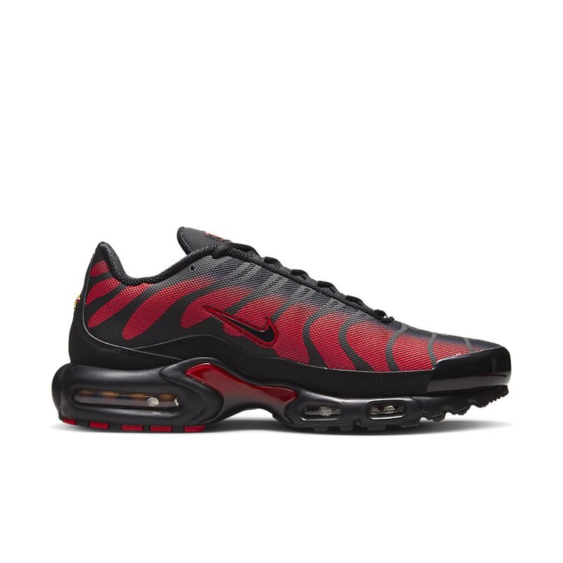 Nike Air Max Plus "Black/University Red" - Houdini