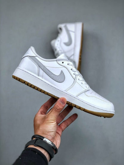 Nike Golf Air Jordan 1 Low G – Blanc/Gris