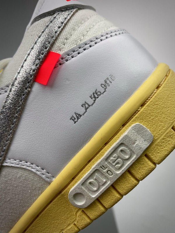 Off - White™ x NIKE SB Dunk Low "The 50" - Houdini