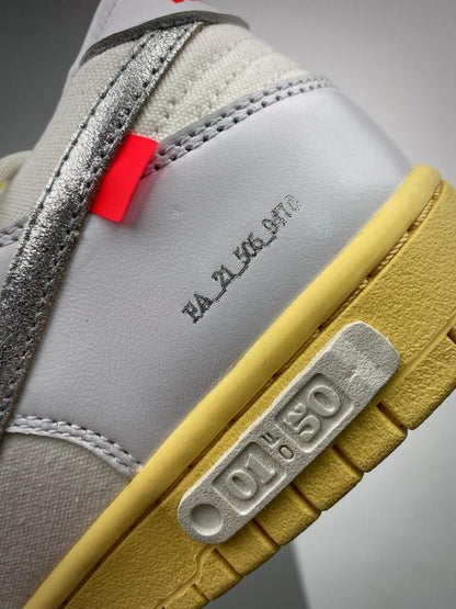 Off - White™ x NIKE SB Dunk Low "The 50" - Houdini