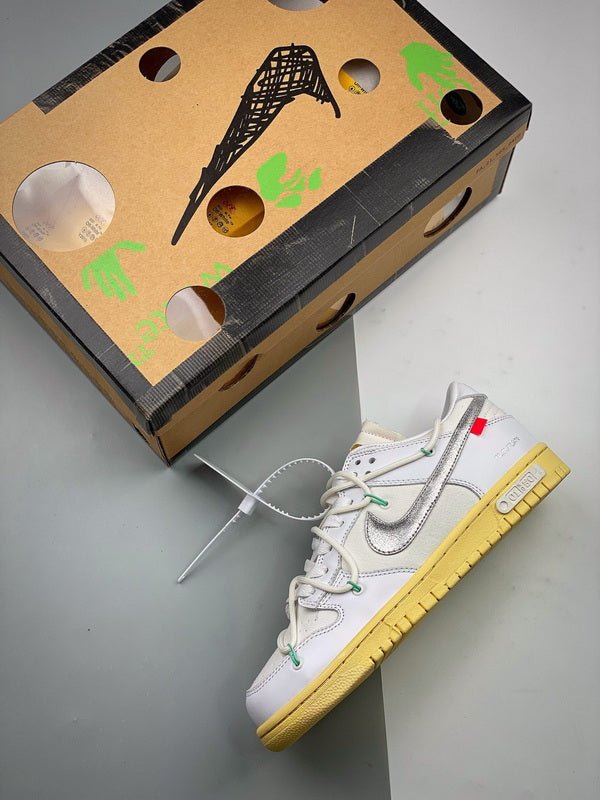 Off - White™ x NIKE SB Dunk Low "The 50" - Houdini
