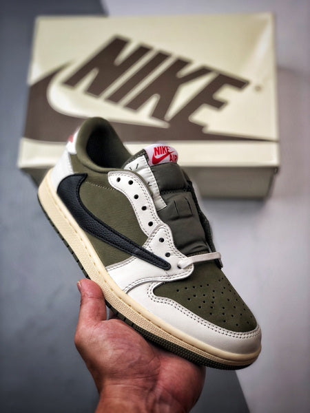 Travis Scott x Air Jordan 1 Low OG "Medium Olive"