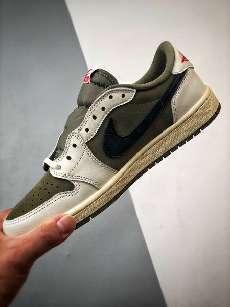 Travis Scott x Air Jordan 1 Low OG "Medium Olive"
