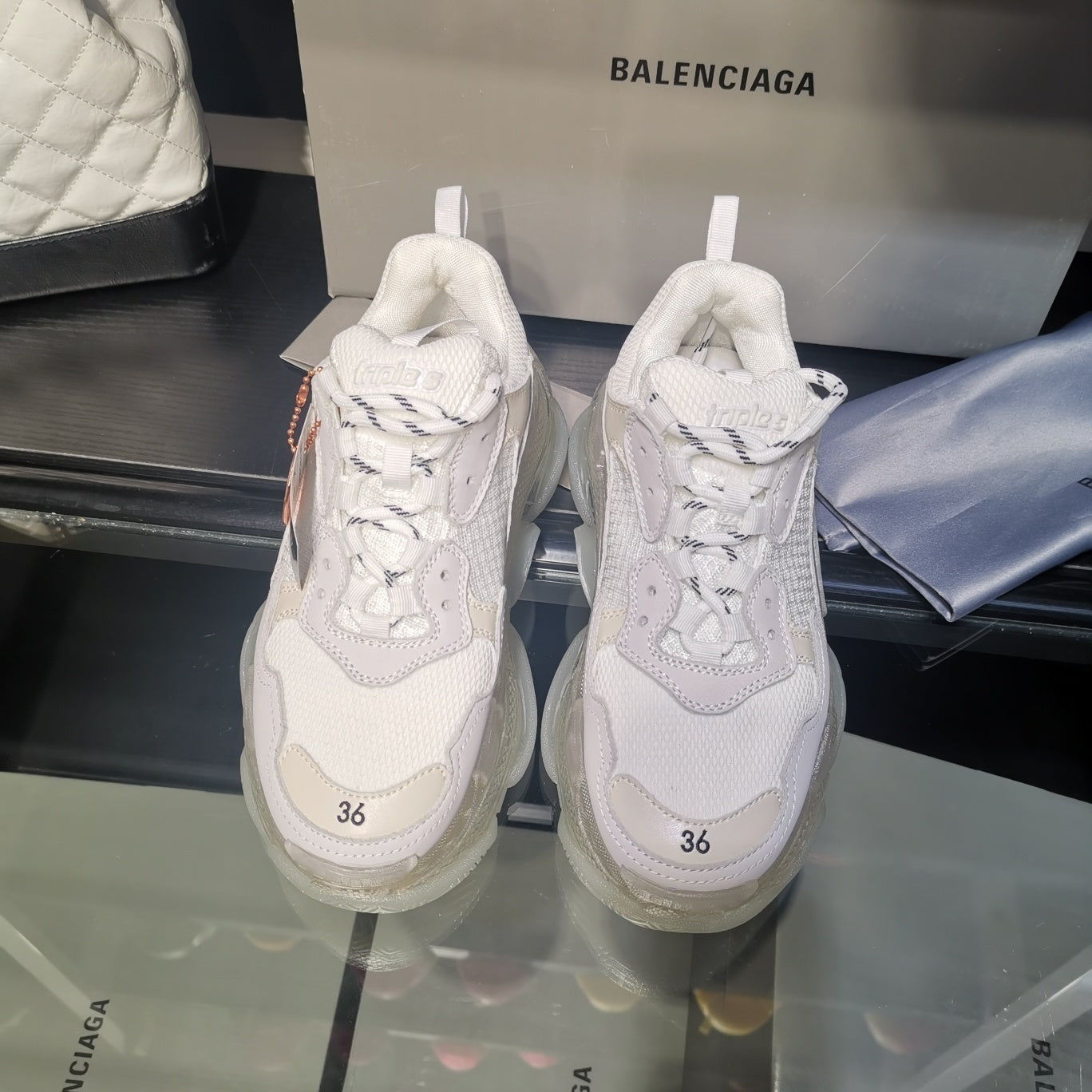 BALENCIAGA TRIPLE S x BLANC BEIGE
