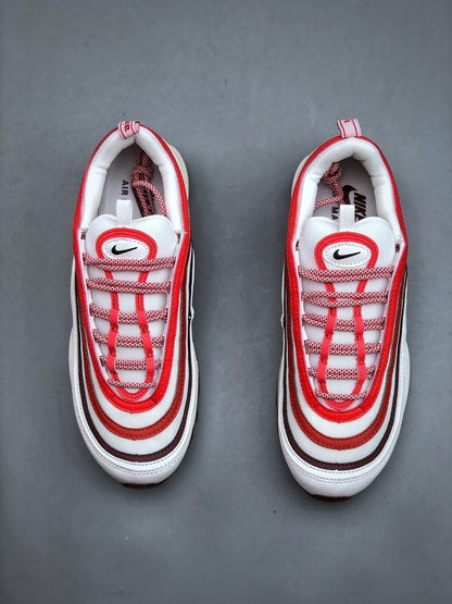 NIKE Air Max 97 "White/Dune Red" - Houdini