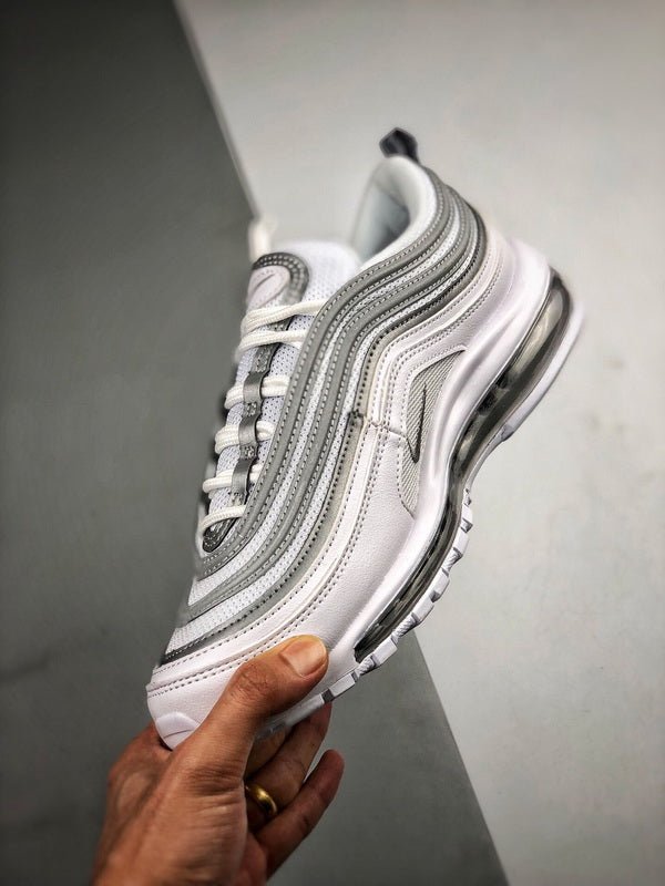 NIKE Air Max 97 Blanc/Argenté/Gris - Houdini