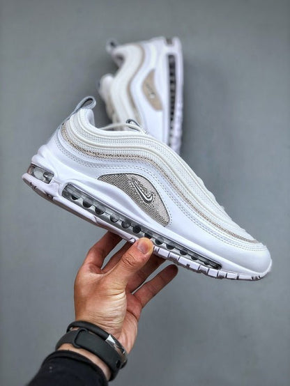 NIKE Air Max 97 Blanc Chrome - Houdini