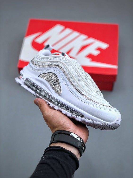 NIKE Air Max 97 Blanc Chrome - Houdini