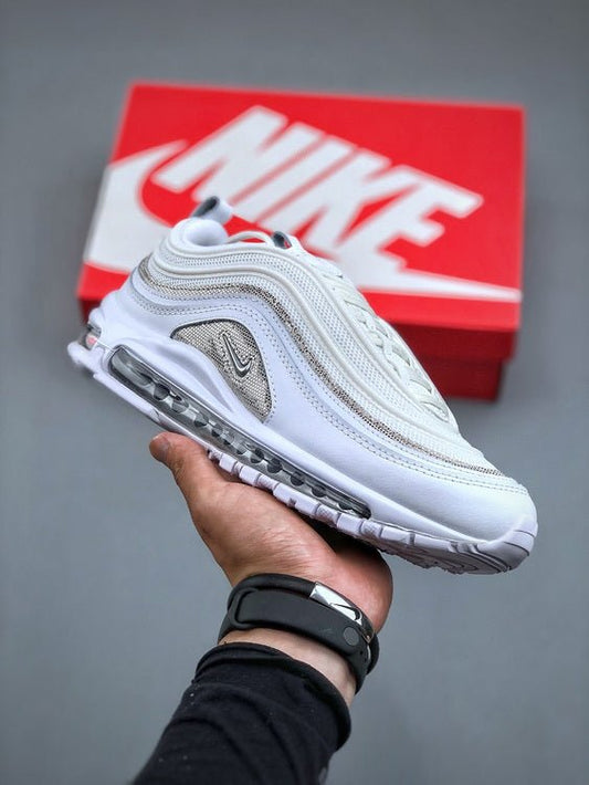 NIKE Air Max 97 Blanc Chrome