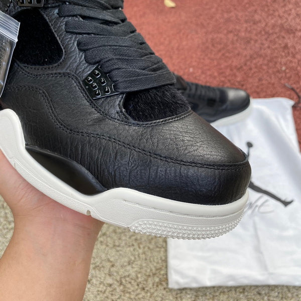 Air Jordan 4 RETRO BLACK PONEY HAIR
