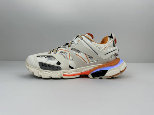BALENCIAGA TRACK LIGHTS 3.0 x ORANGE BLANC