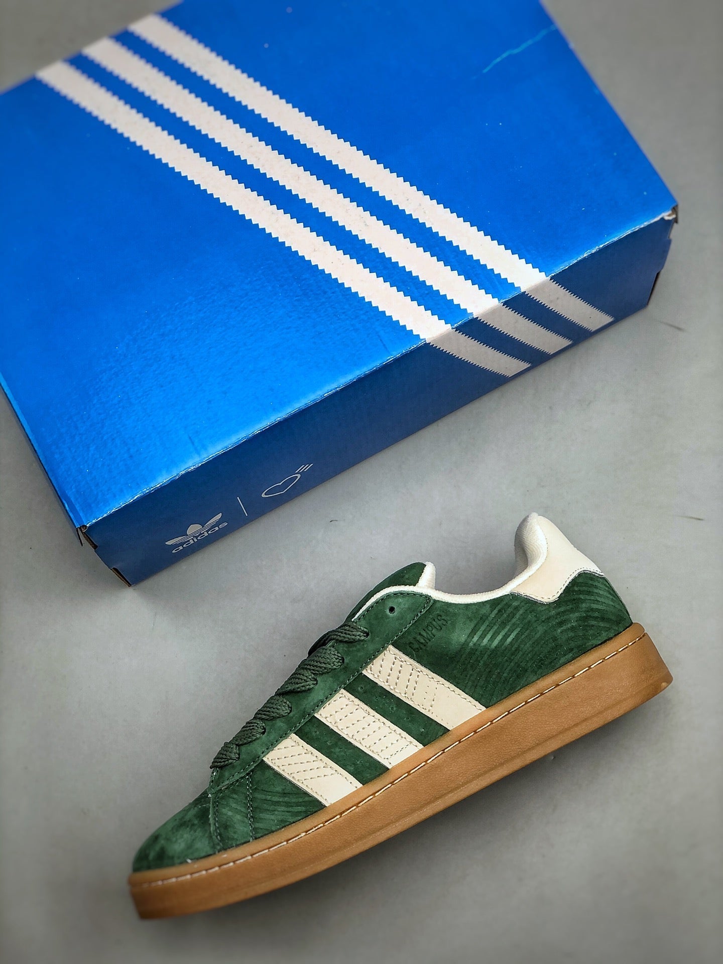 Adidas Campus VELOUR VERT