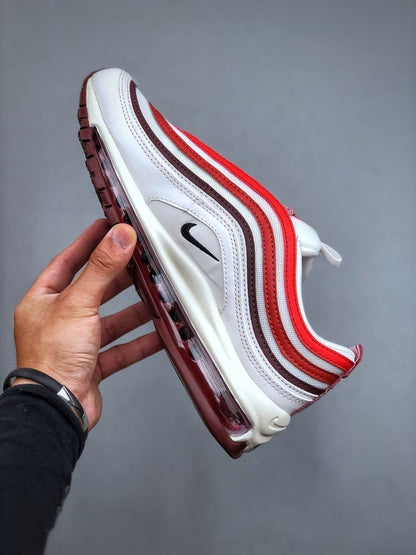NIKE Air Max 97 "White/Dune Red" - Houdini