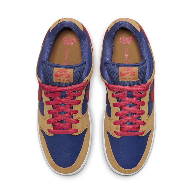 NIKE Dunk Low Wheat and Purple - Houdini