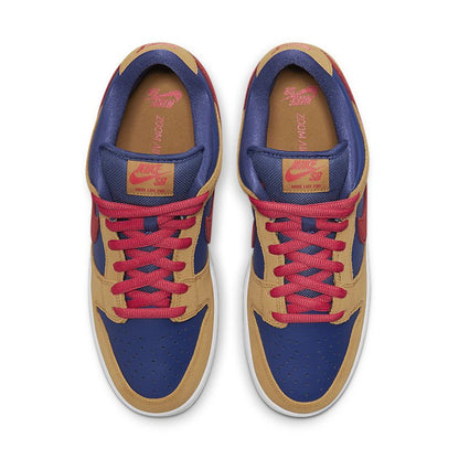 NIKE Dunk Low Wheat and Purple - Houdini