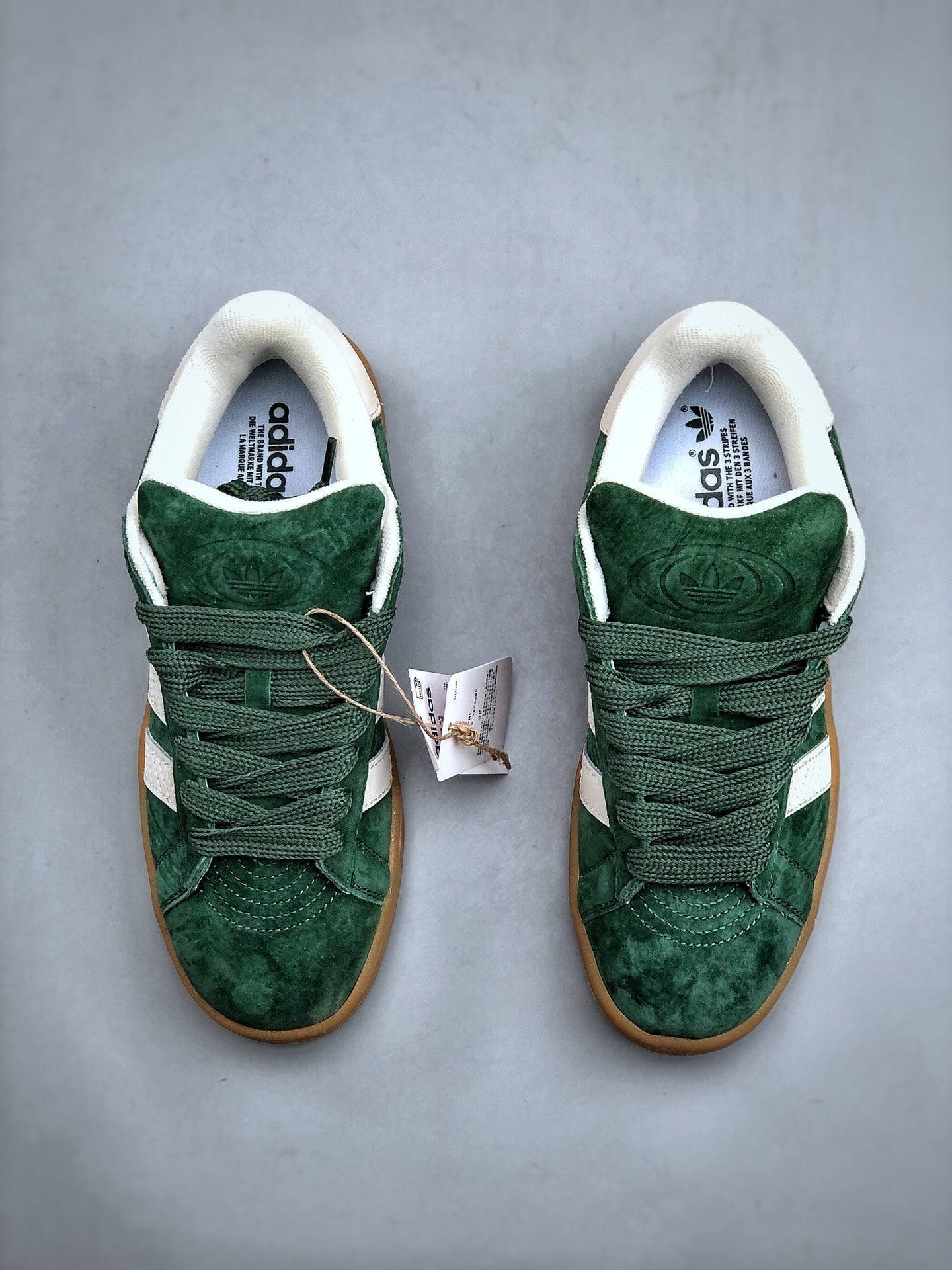Adidas Campus VELOUR VERT